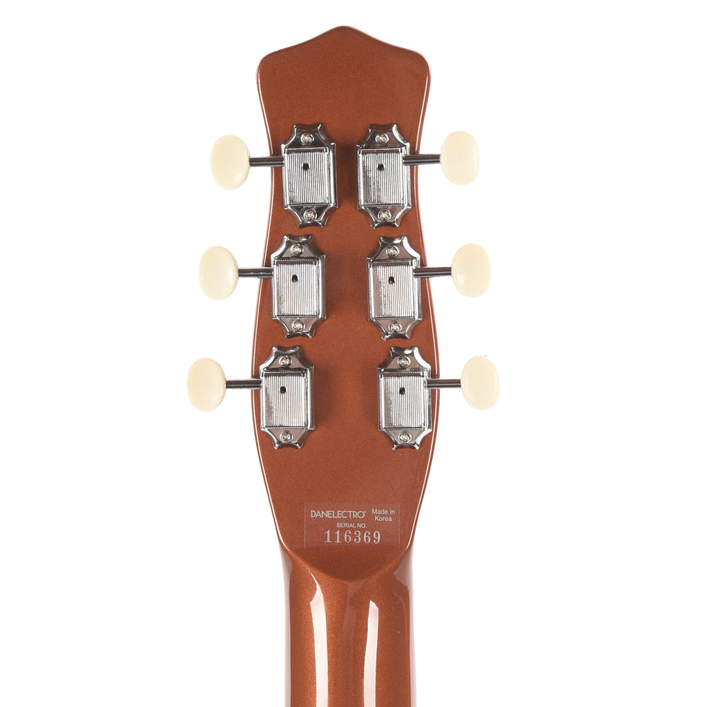 Danelectro PB Special Semi-Hollowbody Electric Guitar Copper - View 7 | MusicMarket