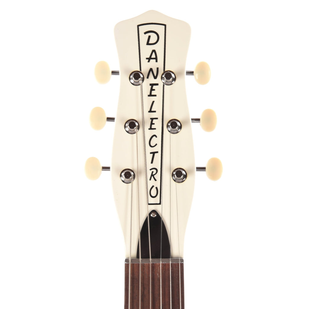 Danelectro PB Special Semi-Hollowbody Electric Guitar White - View 6 | MusicMarket