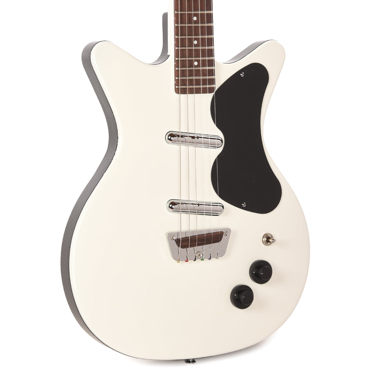 Danelectro PB Special Semi-Hollowbody Electric Guitar White - MusicMarket