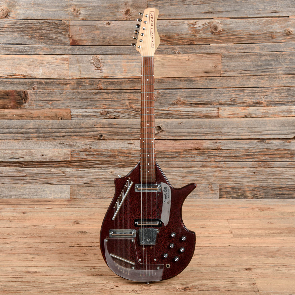 Danelectro Vincent Bell Coral Electric Sitar 1960s - View 4 | MusicMarket