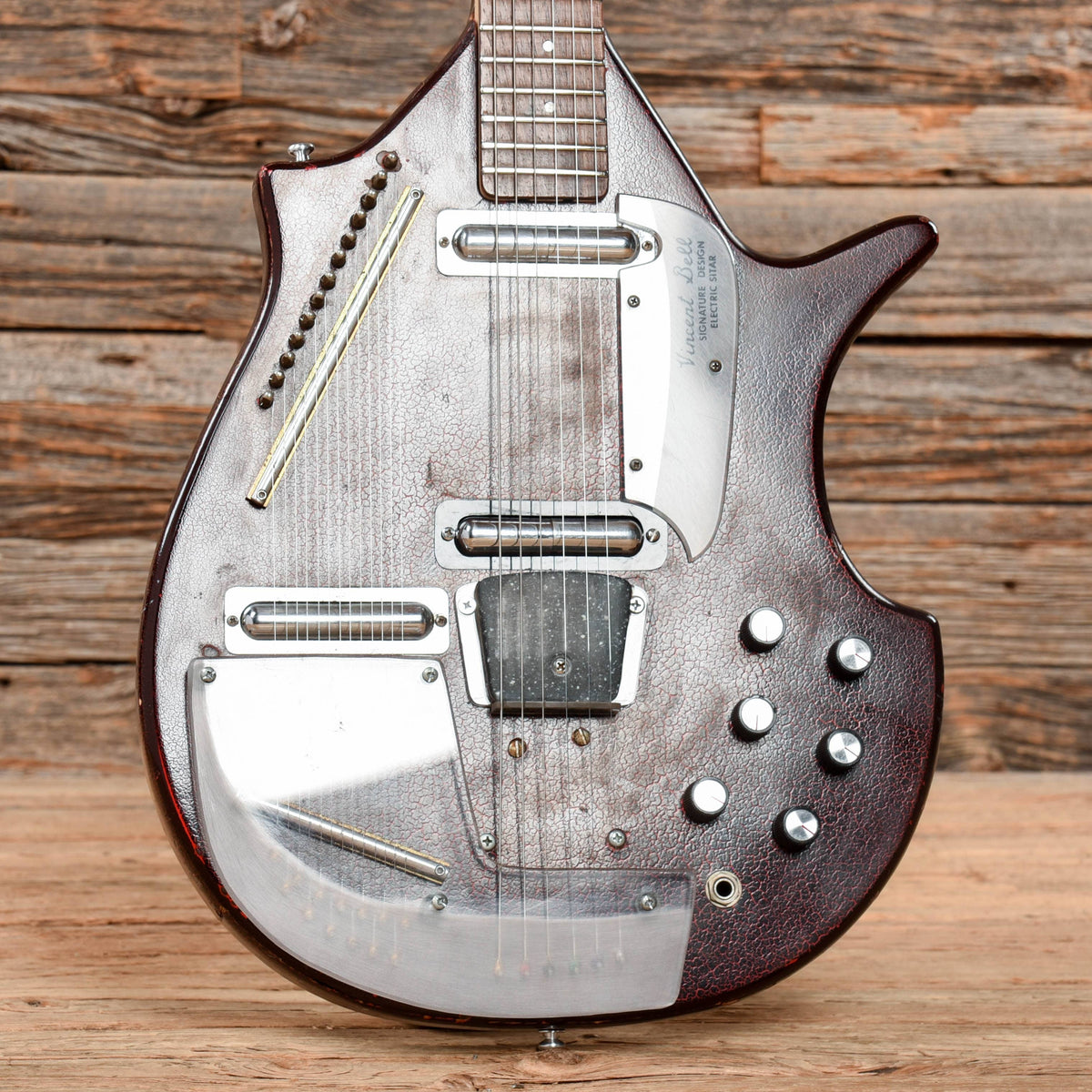 Danelectro Vincent Bell Coral Electric Sitar 1960s - View 8 | MusicMarket