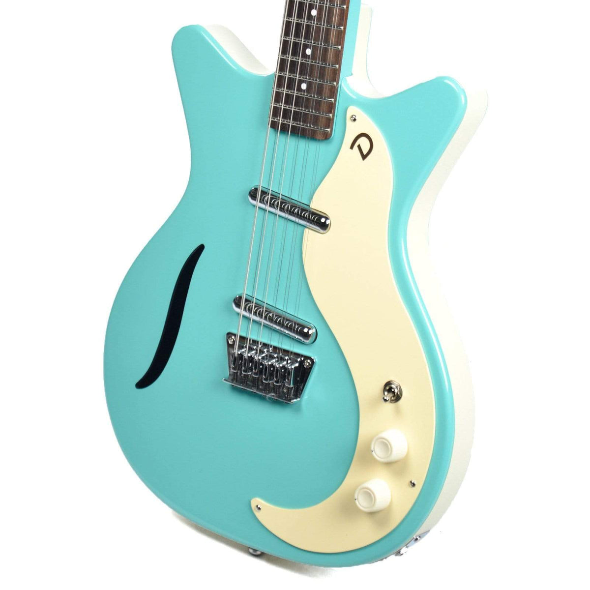Danelectro Vintage 12 String Aqua - View 2 | MusicMarket