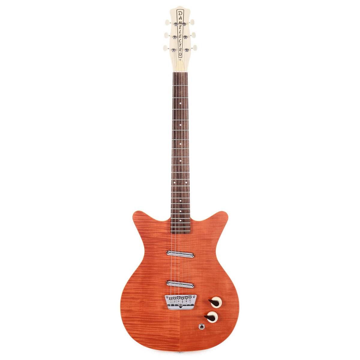 Danelectro '59 Divine Flame Maple - View 4 | MusicMarket