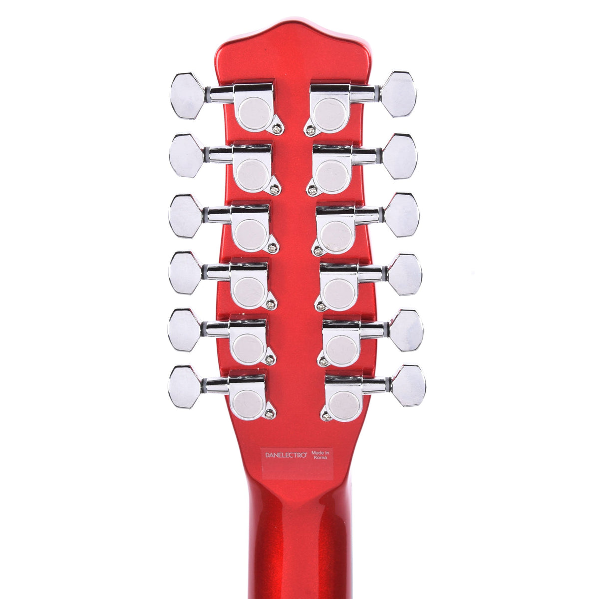 Danelectro '59 Vintage 12 String Red Metallic - View 7 | MusicMarket