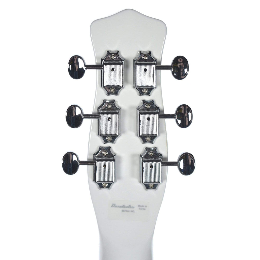 Danelectro '59M NOS Plus Double Cutaway Outa-Sight White - View 7 | MusicMarket