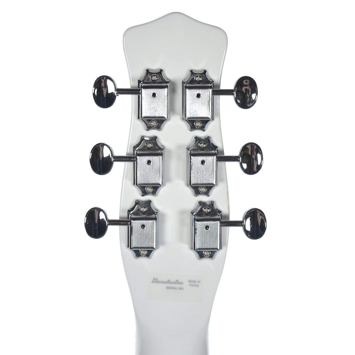 Danelectro '59M NOS Plus Double Cutaway Outa-Sight White - View 7 | MusicMarket