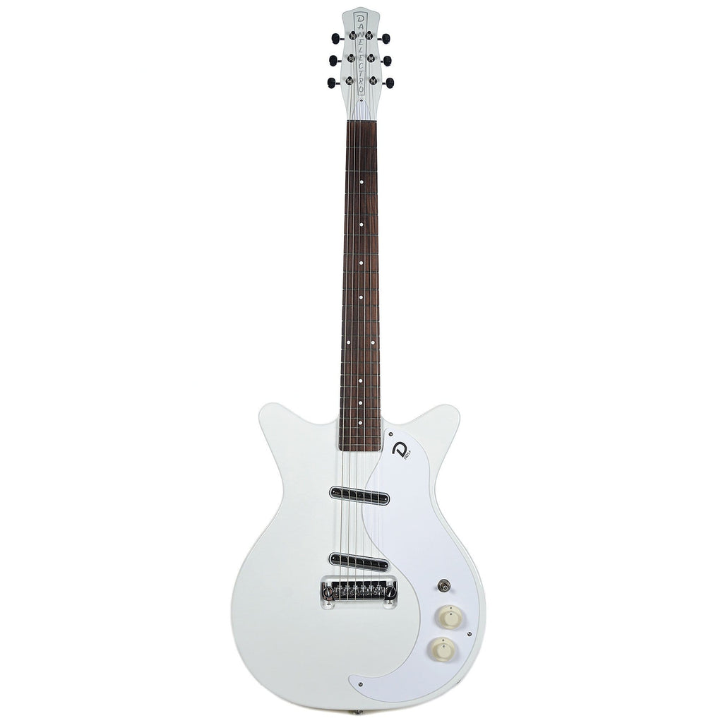 Danelectro '59M NOS Plus Double Cutaway Outa-Sight White - View 4 | MusicMarket