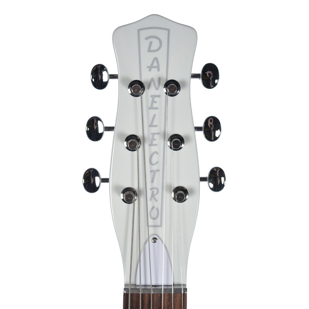 Danelectro '59M NOS Plus Double Cutaway Outa-Sight White - View 6 | MusicMarket