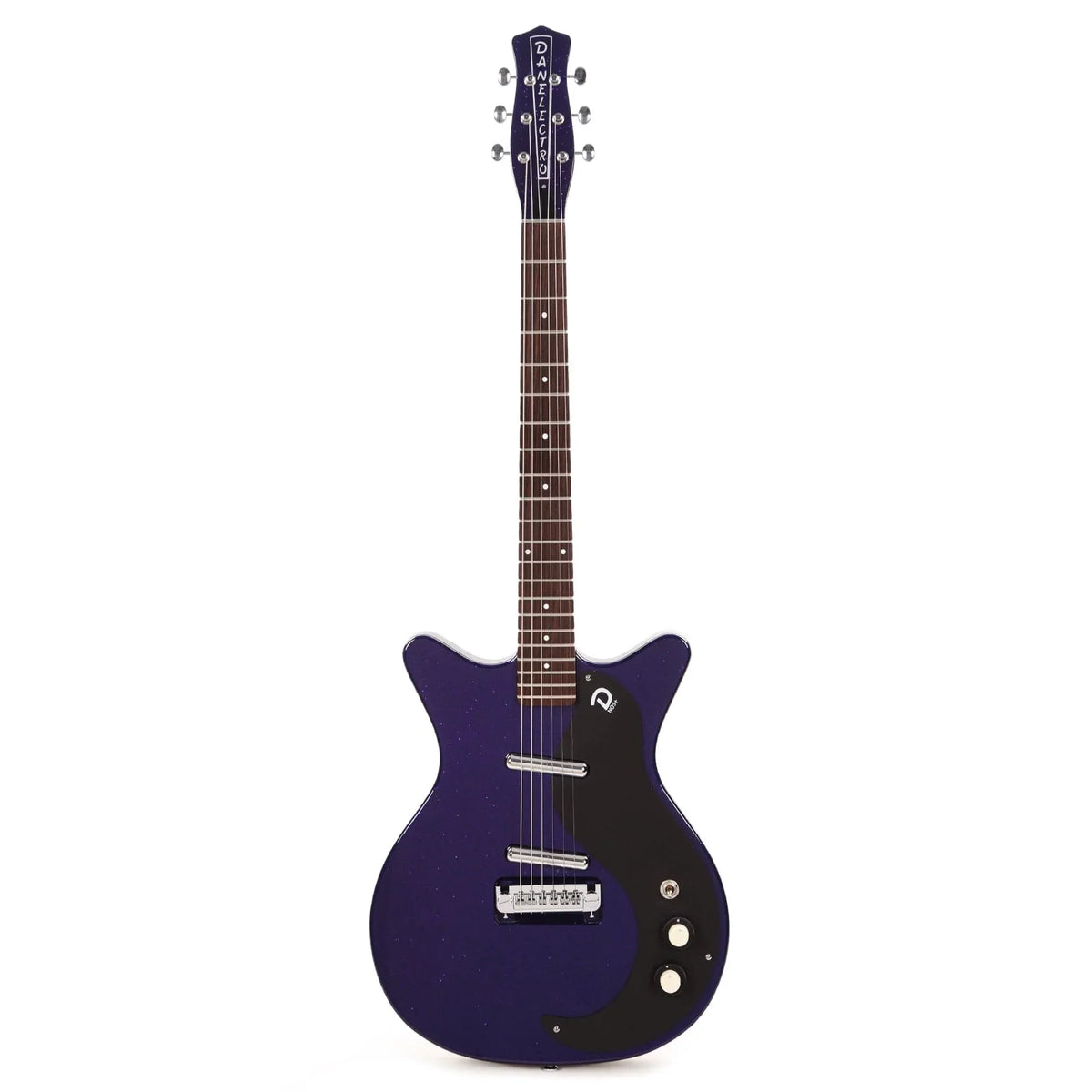 Danelectro Blackout '59 Purple Metalflake - View 4 | MusicMarket