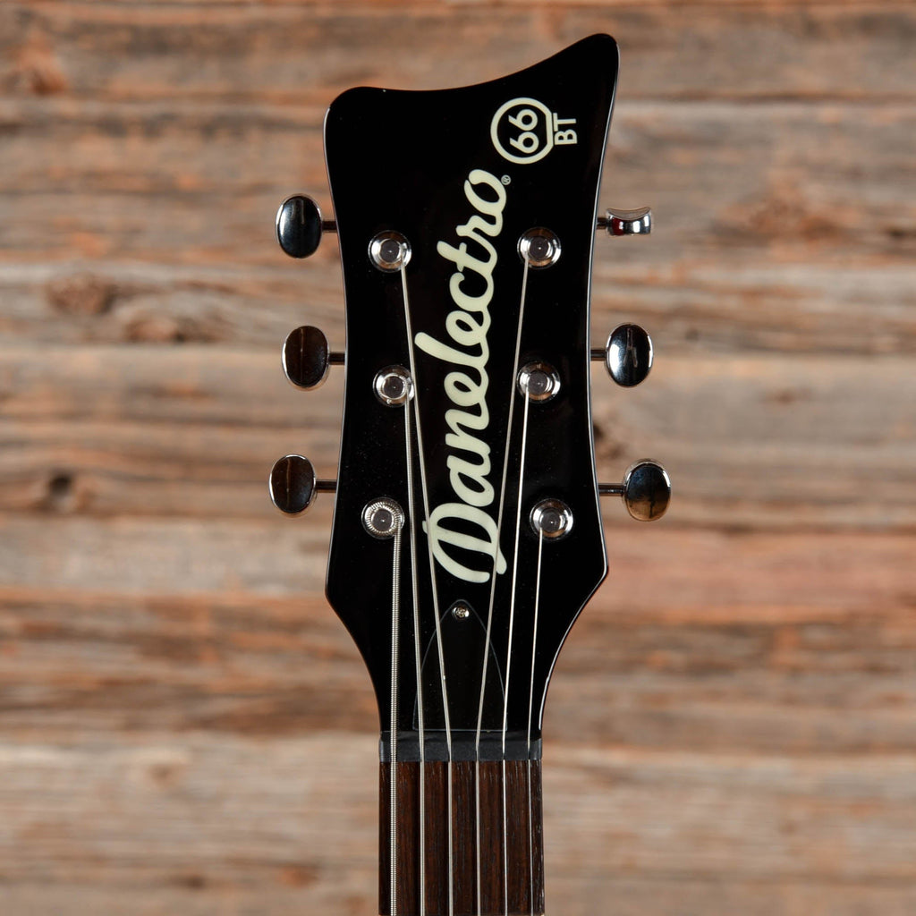 Danelectro The 66BT Baritone with Tremolo Transparent Red 2020 - View 6 | MusicMarket