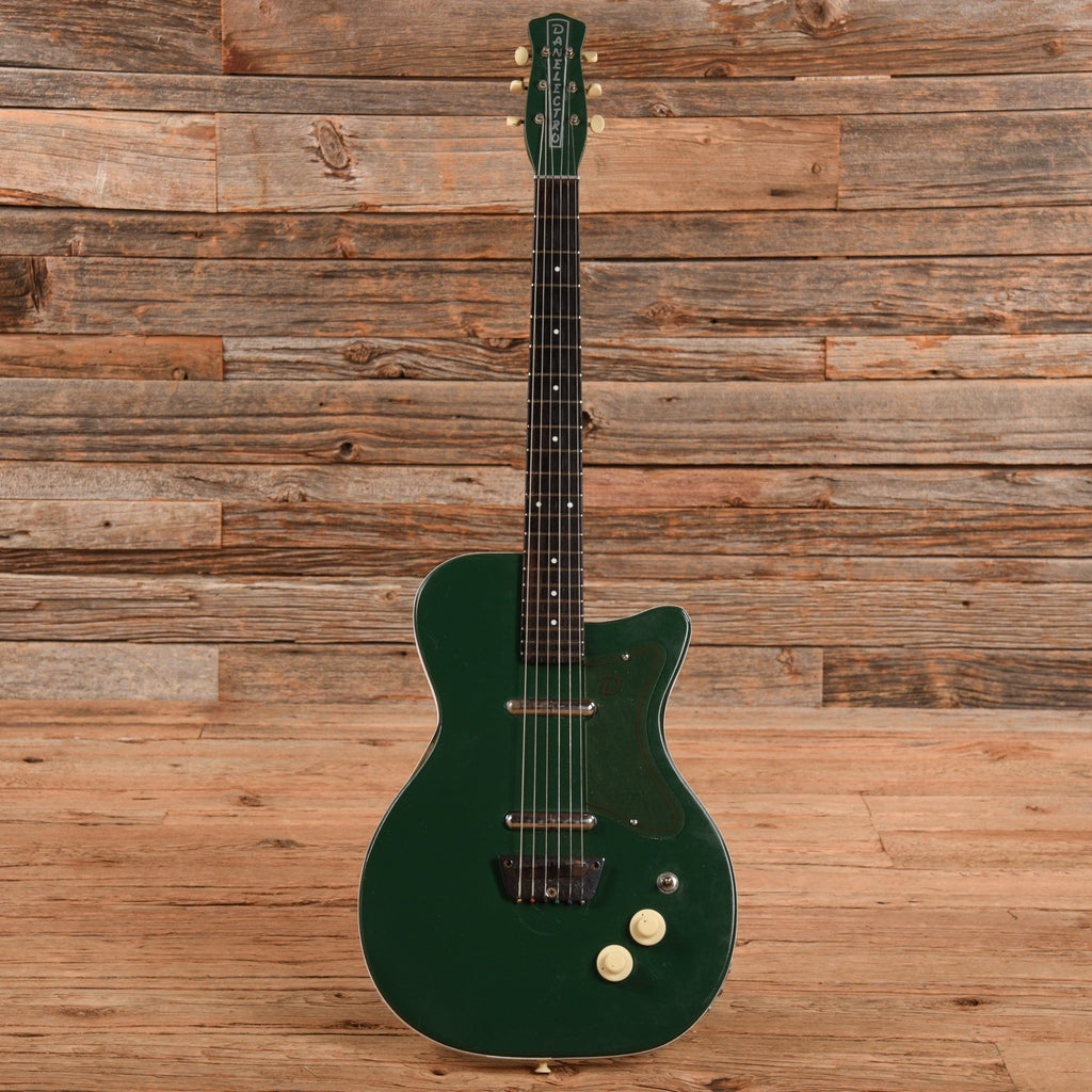 Danelectro U-2 Green Refin 1950s - View 4 | MusicMarket