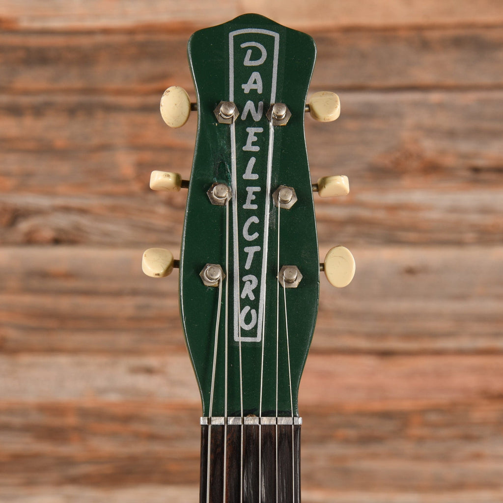 Danelectro U-2 Green Refin 1950s - View 6 | MusicMarket