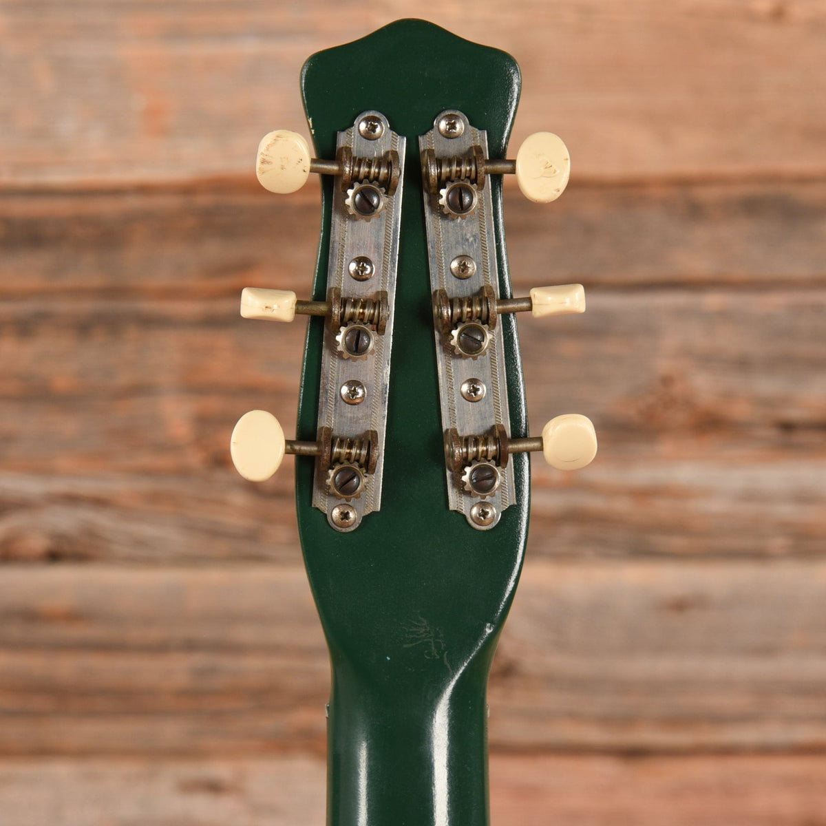 Danelectro U-2 Green Refin 1950s - View 7 | MusicMarket
