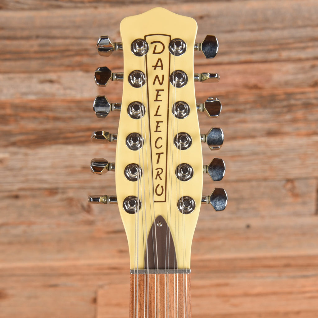 Danelectro Vintage 12-String Vintage White - View 6 | MusicMarket