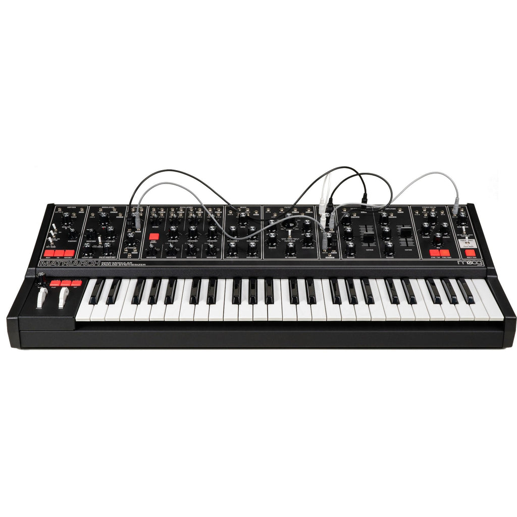 Moog Matriarch 4-Note Paraphonic Analog Synthesizer, Dark Edition - View 9 | MusicMarket
