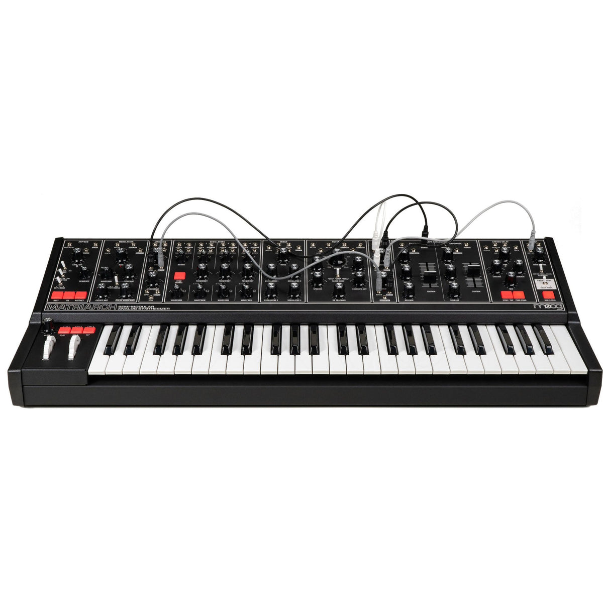 Moog Matriarch 4-Note Paraphonic Analog Synthesizer, Dark Edition - View 9 | MusicMarket