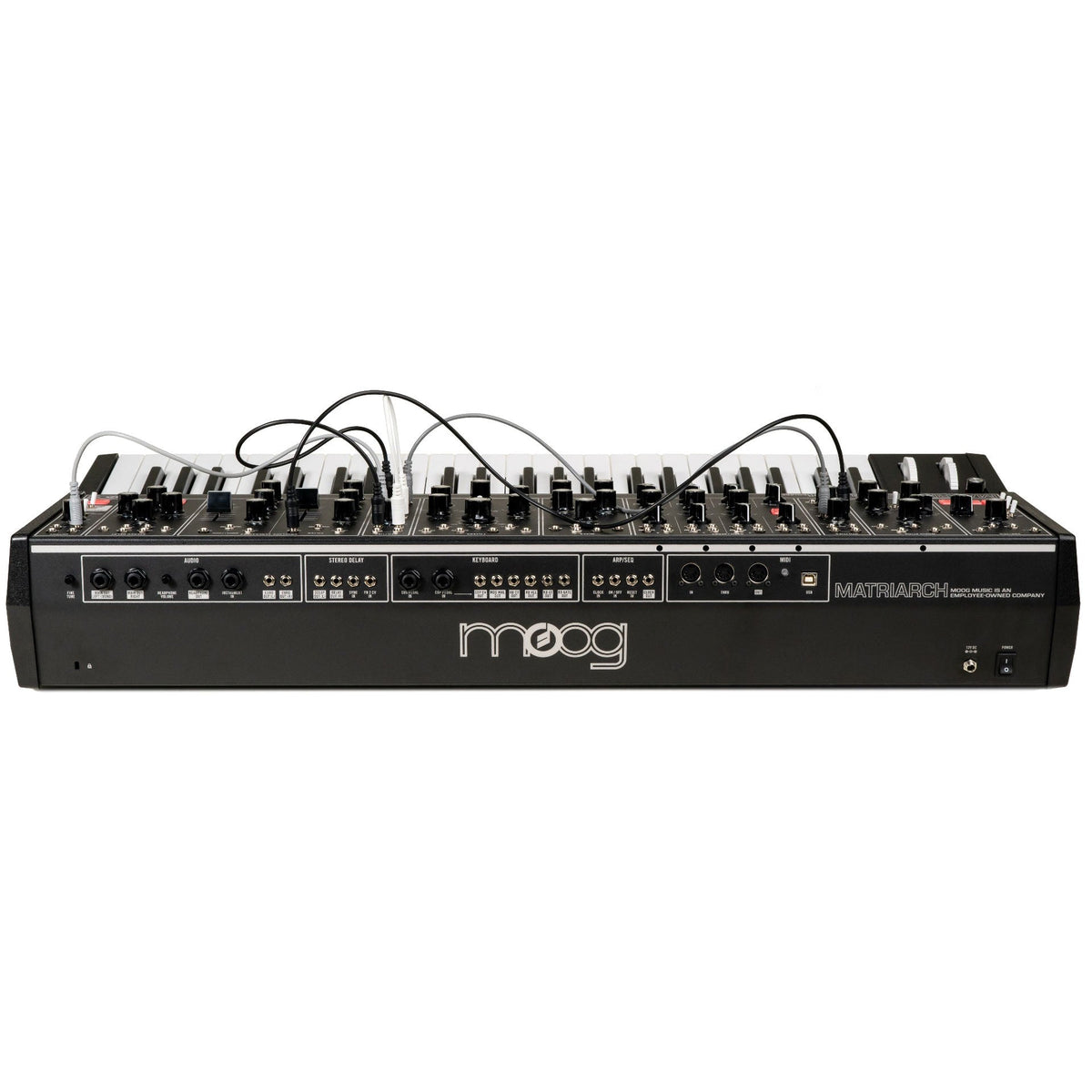 Moog Matriarch 4-Note Paraphonic Analog Synthesizer, Dark Edition - View 16 | MusicMarket