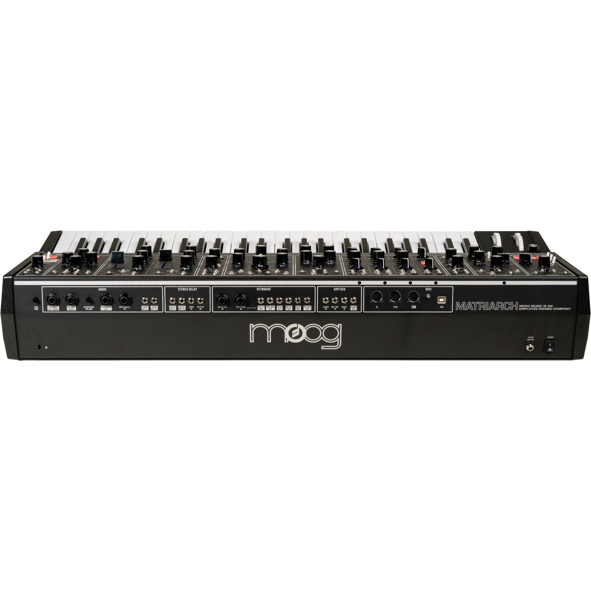 Moog Matriarch 4-Note Paraphonic Analog Synthesizer, Dark Edition - View 4 | MusicMarket
