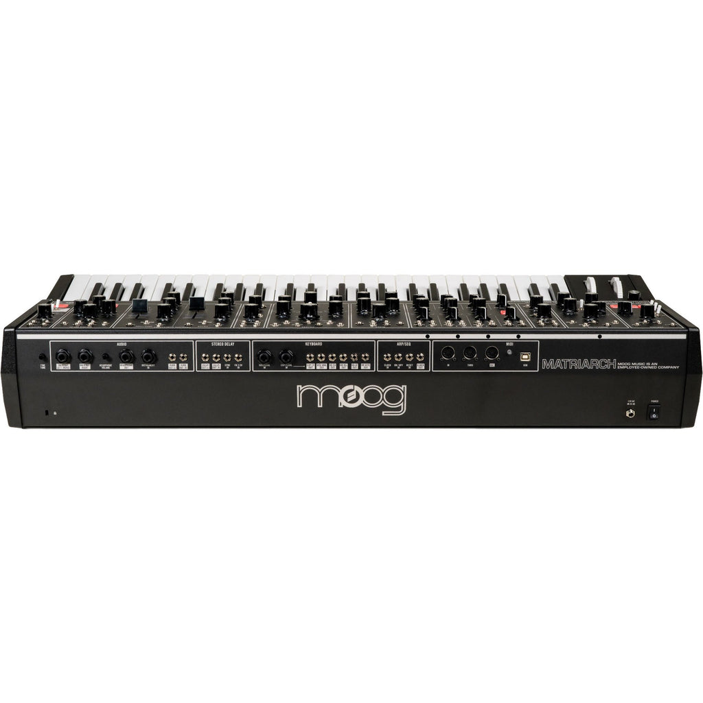 Moog Matriarch 4-Note Paraphonic Analog Synthesizer, Dark Edition - View 11 | MusicMarket