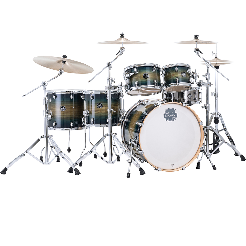 Mapex Armory 6-Piece Studioease Fast Shell Pack, Rainforest Burst - View 2 | MusicMarket