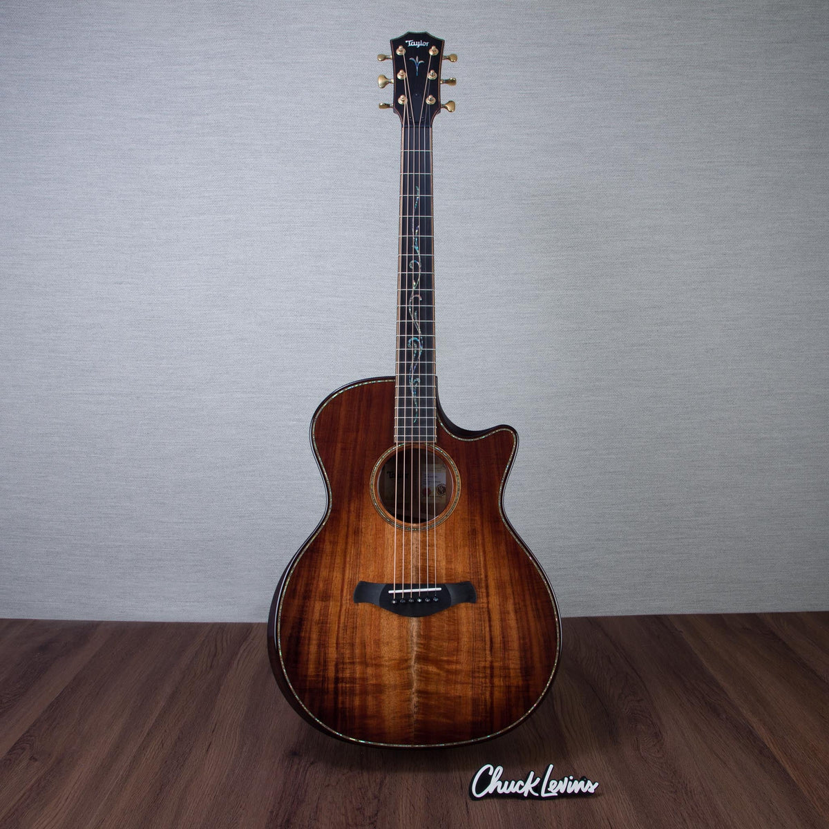 Taylor Next Generation Builder's Edition K24ce Koa Acoustic Electric Guitar - Shaded Edgeburst - #1204096080 -