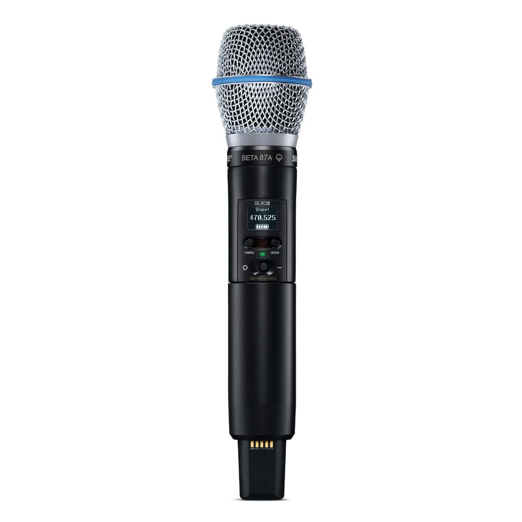 Shure SLXD2/B87A-H55 Wireless Handheld Transmitter - View 2 | MusicMarket