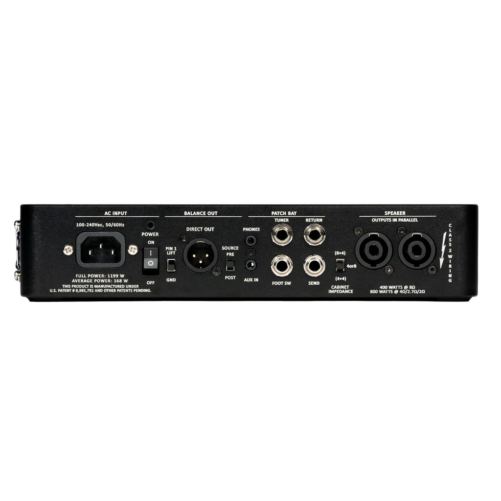 Gallien-Krueger Fusion 800S 800-Watt Ultralight Bass Guitar Head Amplifier - View 4 | MusicMarket