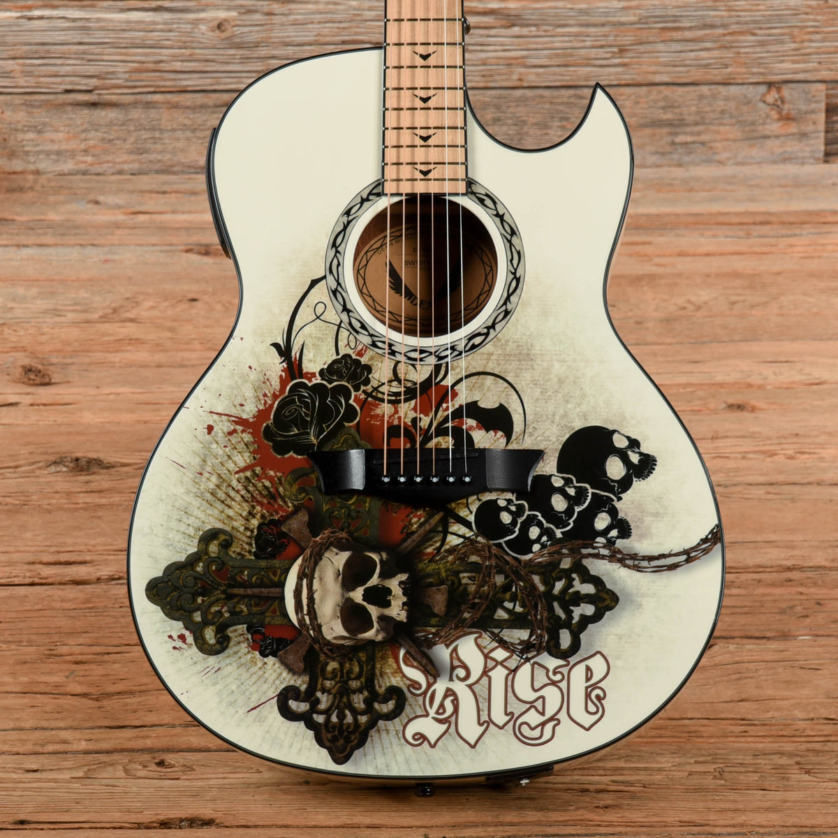 Dean Guitars EX RES White - MusicMarket