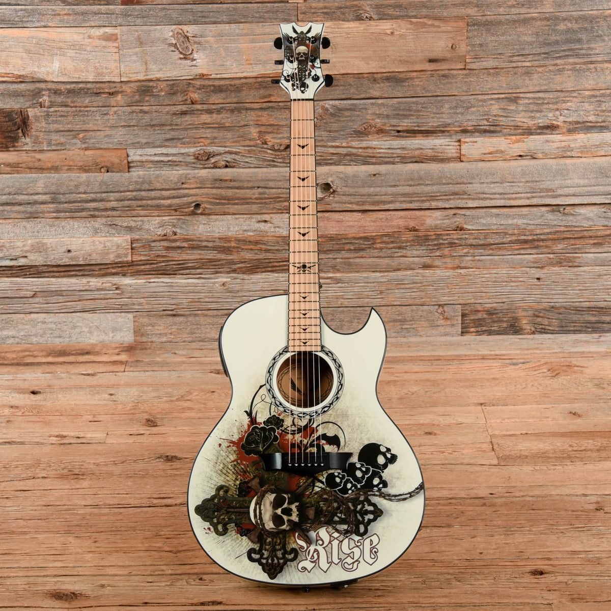 Dean Guitars EX RES White - View 4 | MusicMarket