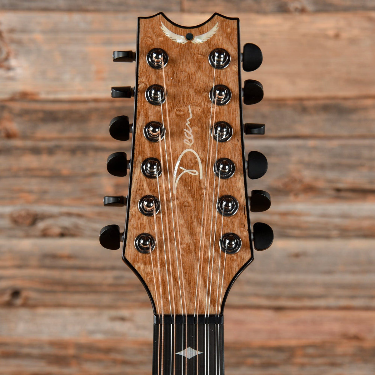 Dean Guitars EXQA12GN Natural - View 6 | MusicMarket