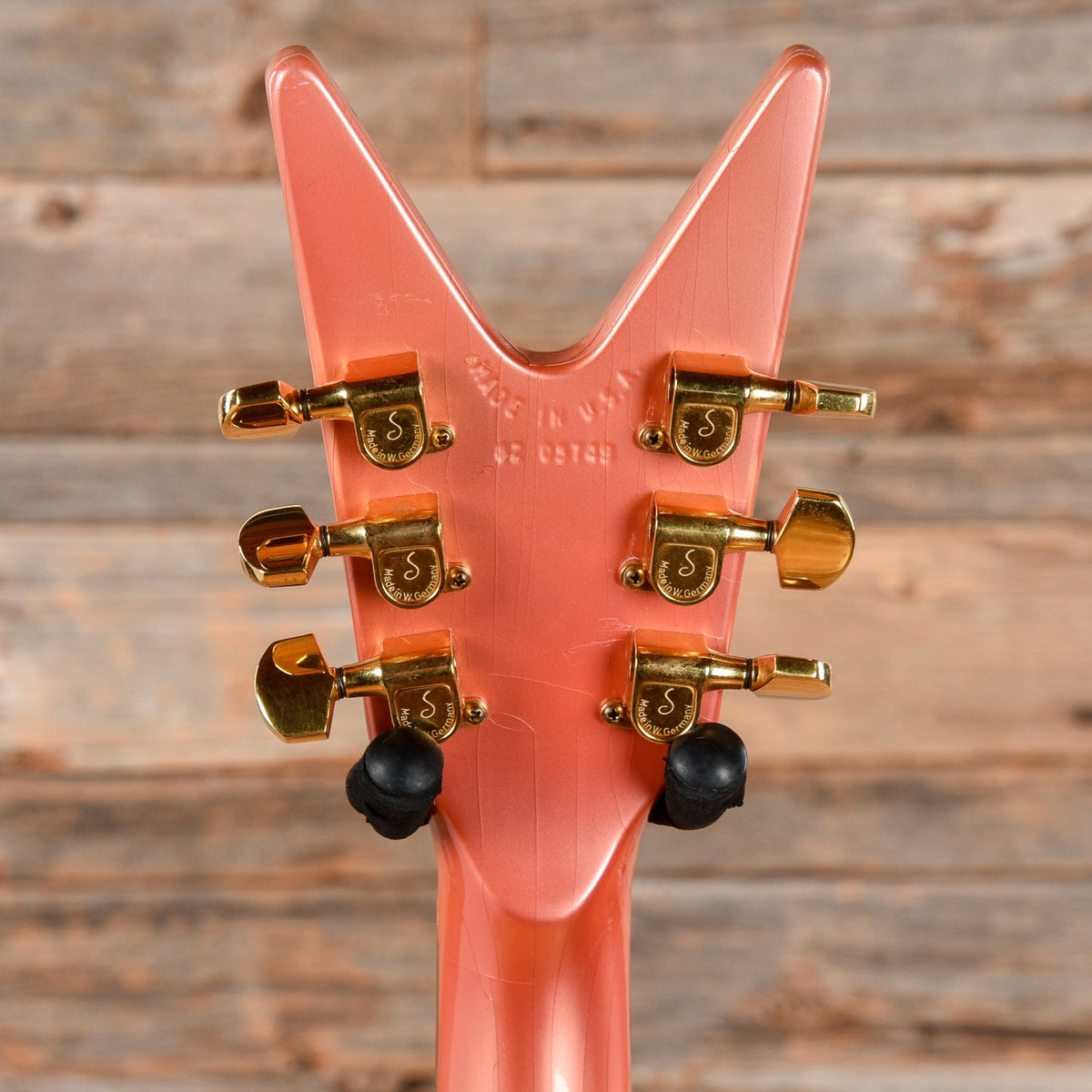Dean Guitars Baby ML Pearlescent Pink 1982 - View 6 | MusicMarket
