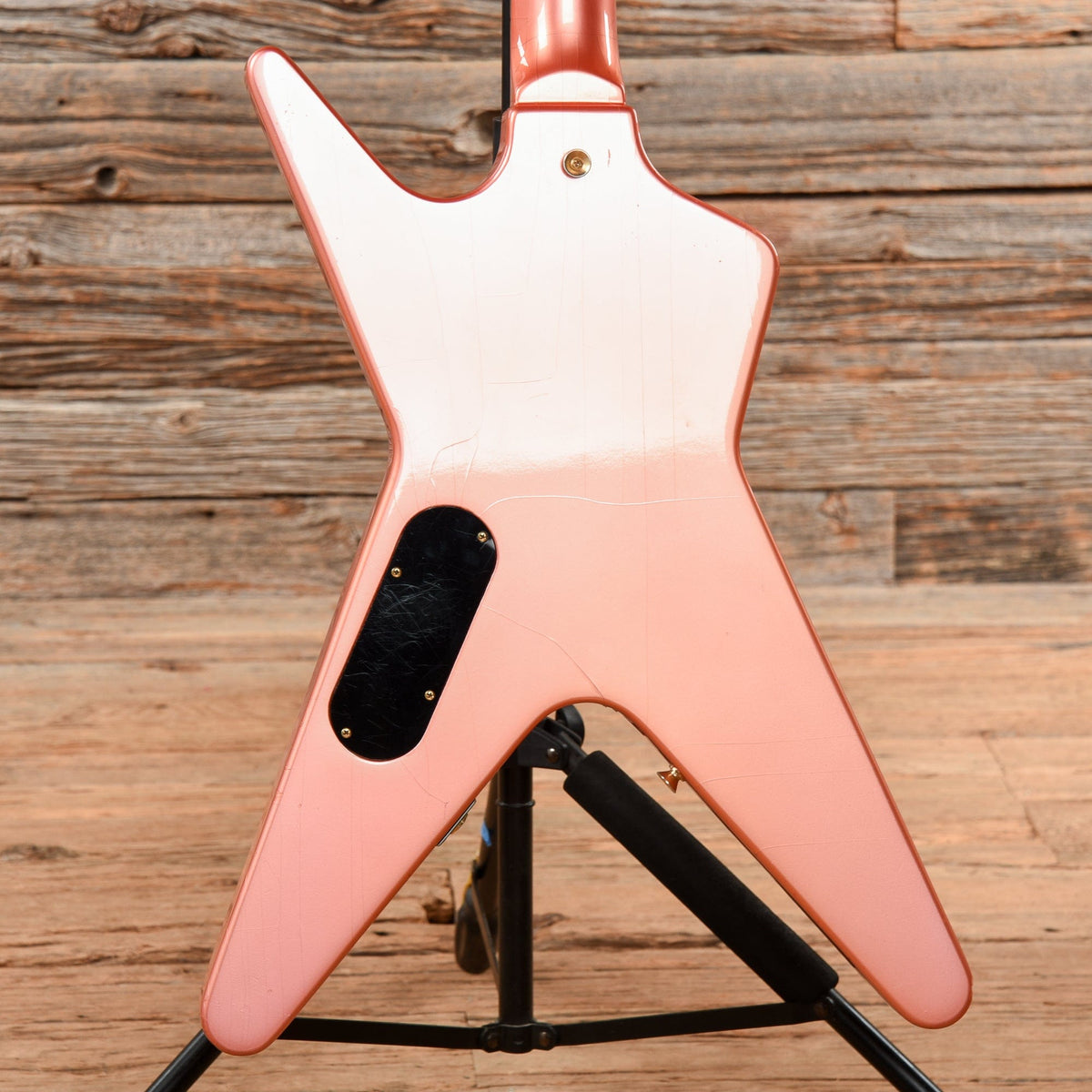 Dean Guitars Baby ML Pearlescent Pink 1982 - View 7 | MusicMarket