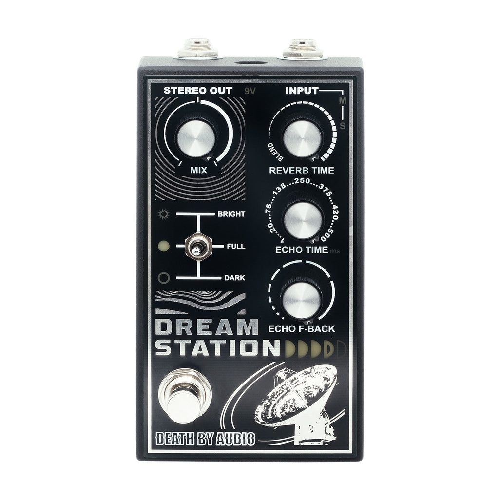 Death by Audio Destroyer Series Dream Station Stereo Reverb Pedal - MusicMarket