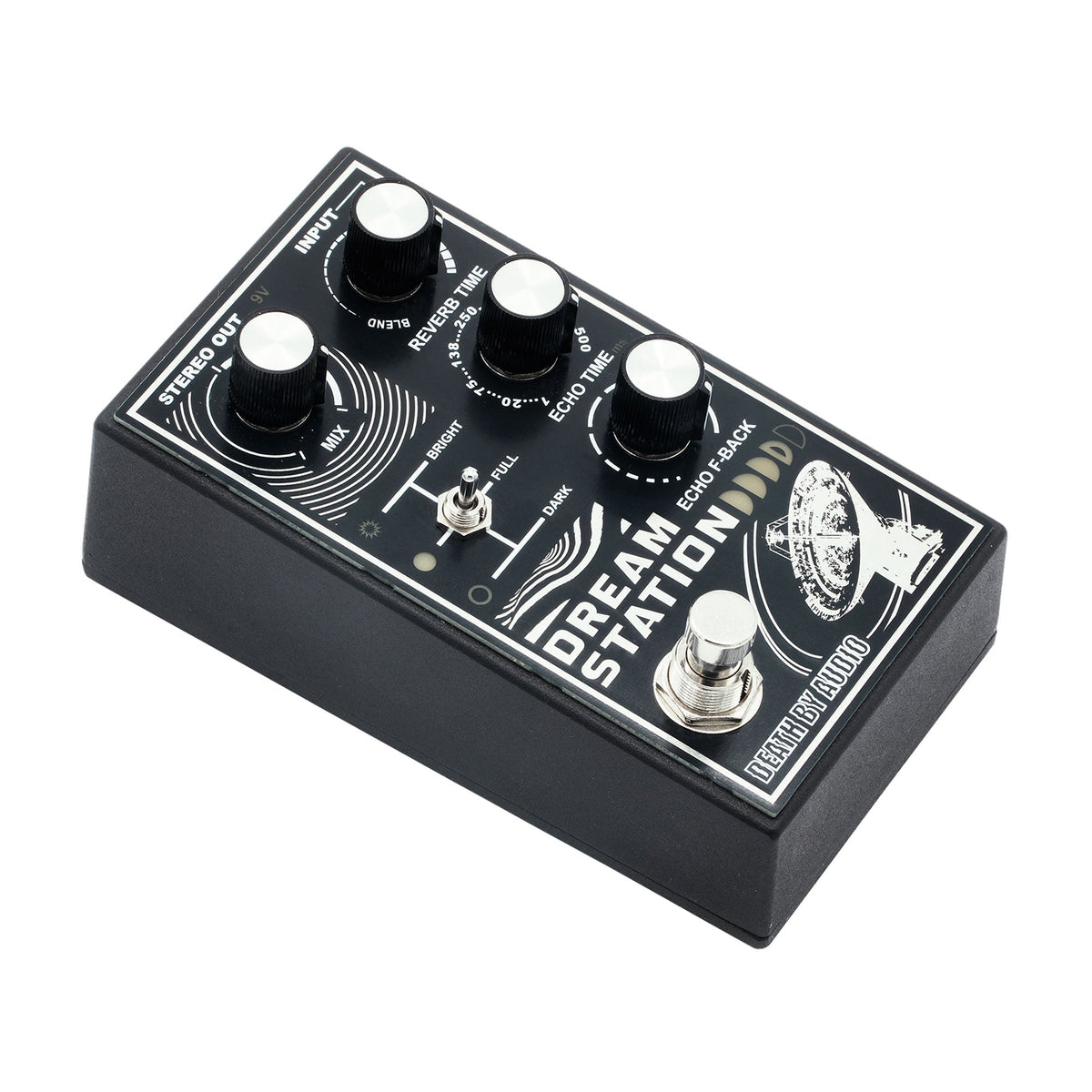Death by Audio Destroyer Series Dream Station Stereo Reverb Pedal - View 2 | MusicMarket