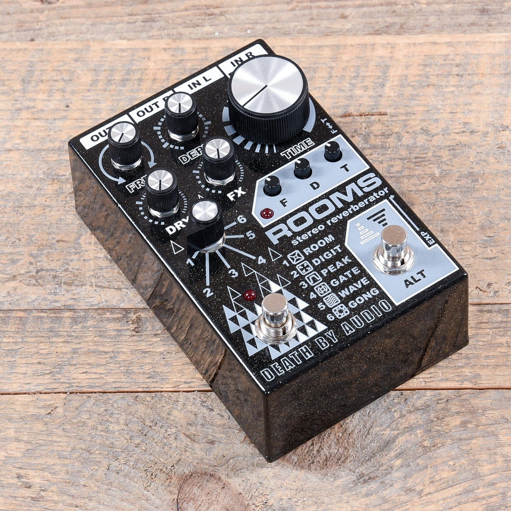 Death By Audio Rooms Stereo Multi Reverb Pedal - MusicMarket
