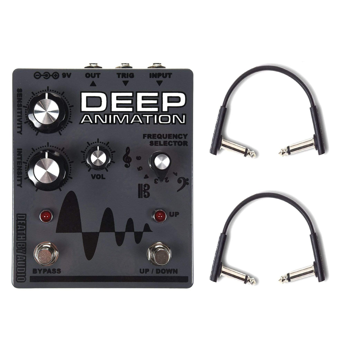 Death By Audio Deep Animation Envelope Filter w/RockBoard Flat Patch Cables Bundle - MusicMarket