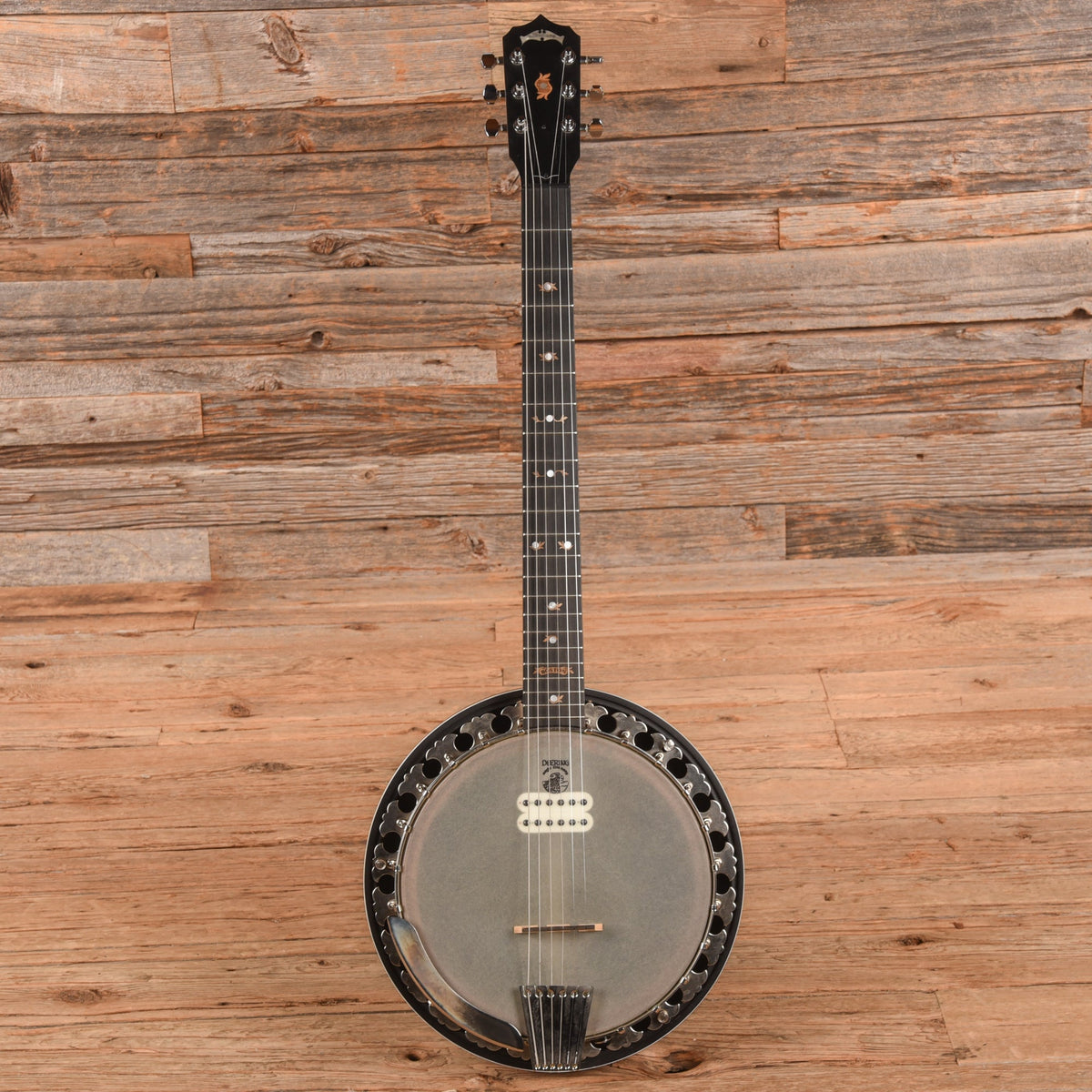 Deering B6-AE Boston 6 Acoustic-Electric Banjo - Zac Brown - View 4 | MusicMarket