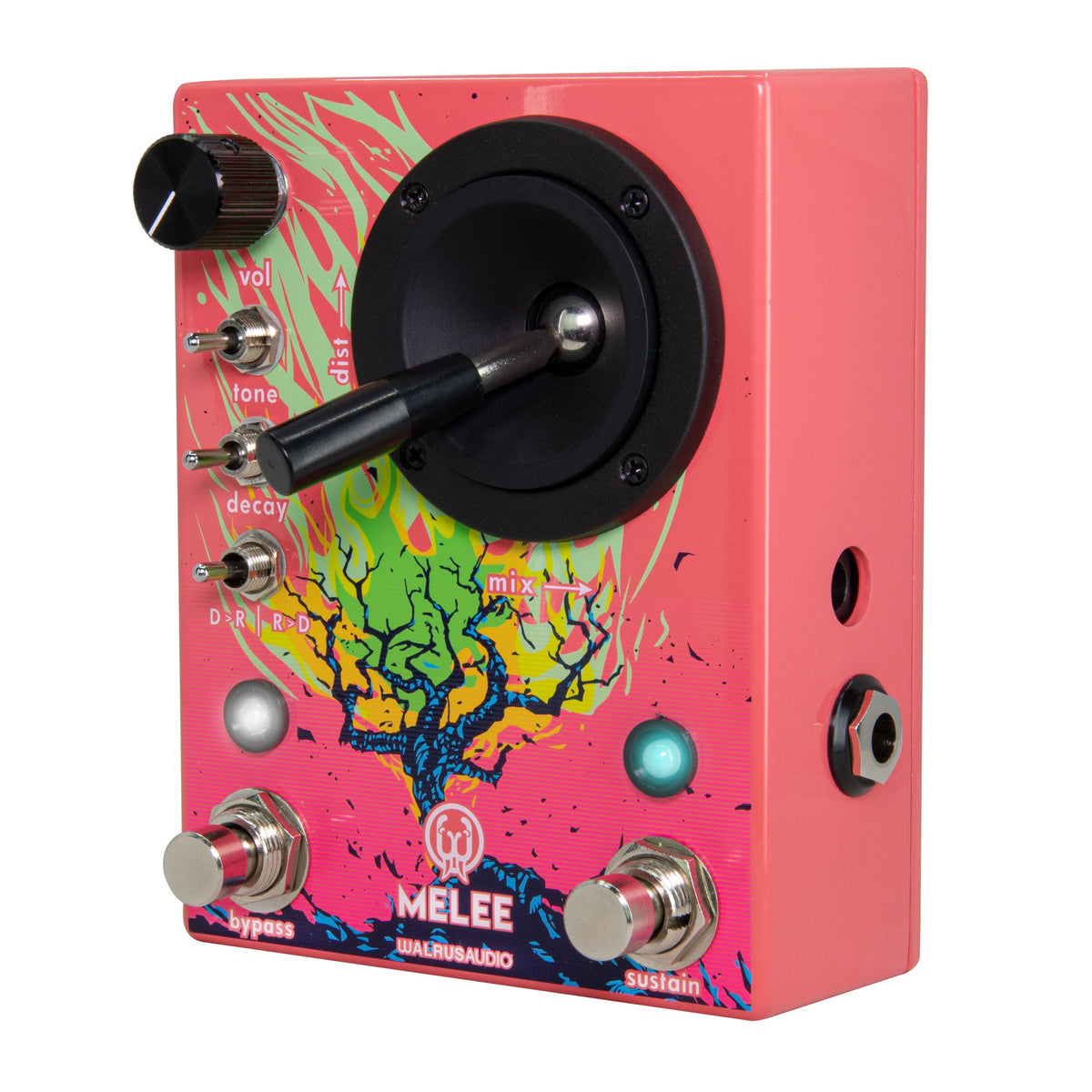 Walrus Audio Melee: Wall of Noise Distortion and Reverb Guitar Pedal - Mint, Open Box - View 3 | MusicMarket