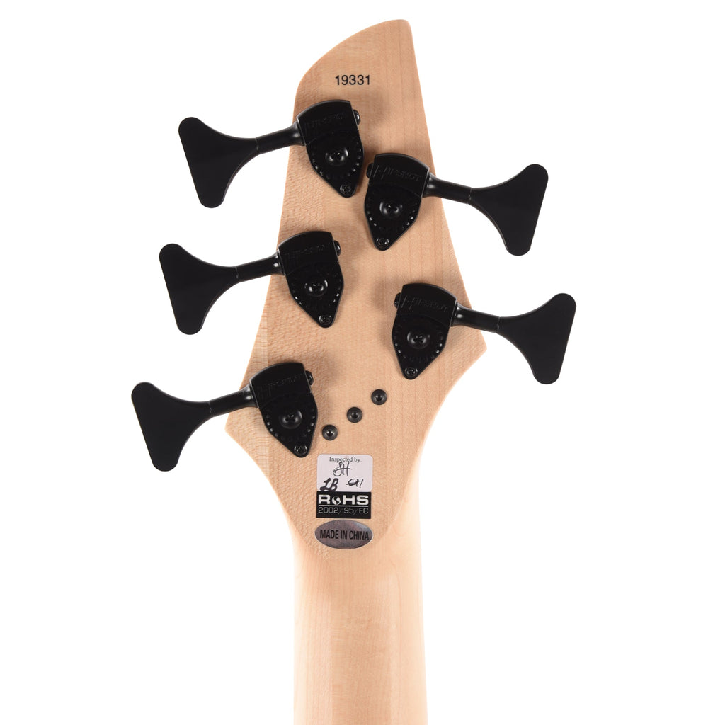 Dingwall Combustion 5-String Swamp Ash/Quilted Maple Whale Pool Burst - View 7 | MusicMarket