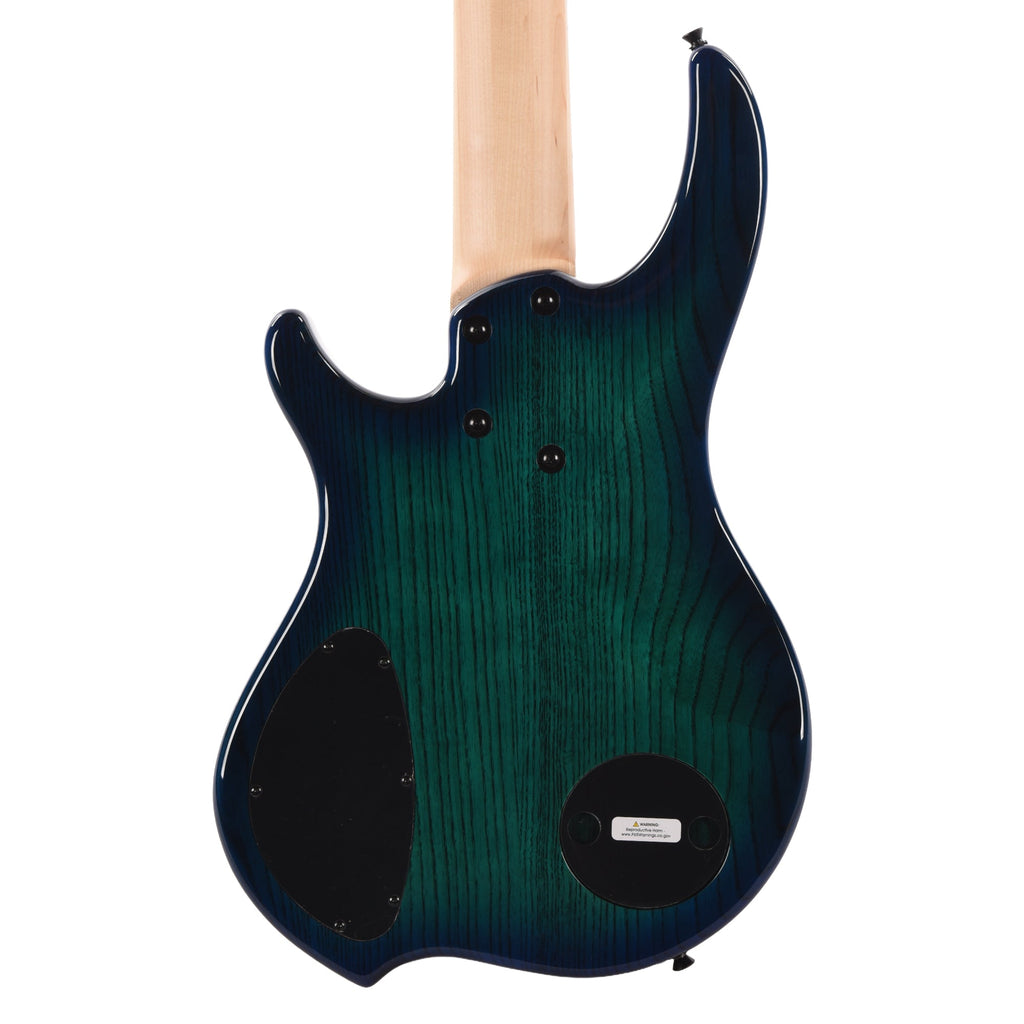 Dingwall Combustion 5-String Swamp Ash/Quilted Maple Whale Pool Burst - View 3 | MusicMarket