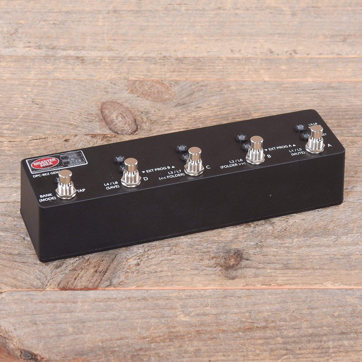 Disaster Area DPC-8EZ Gen3 Programmable Bypass Switcher with MIDI - View 2 | MusicMarket