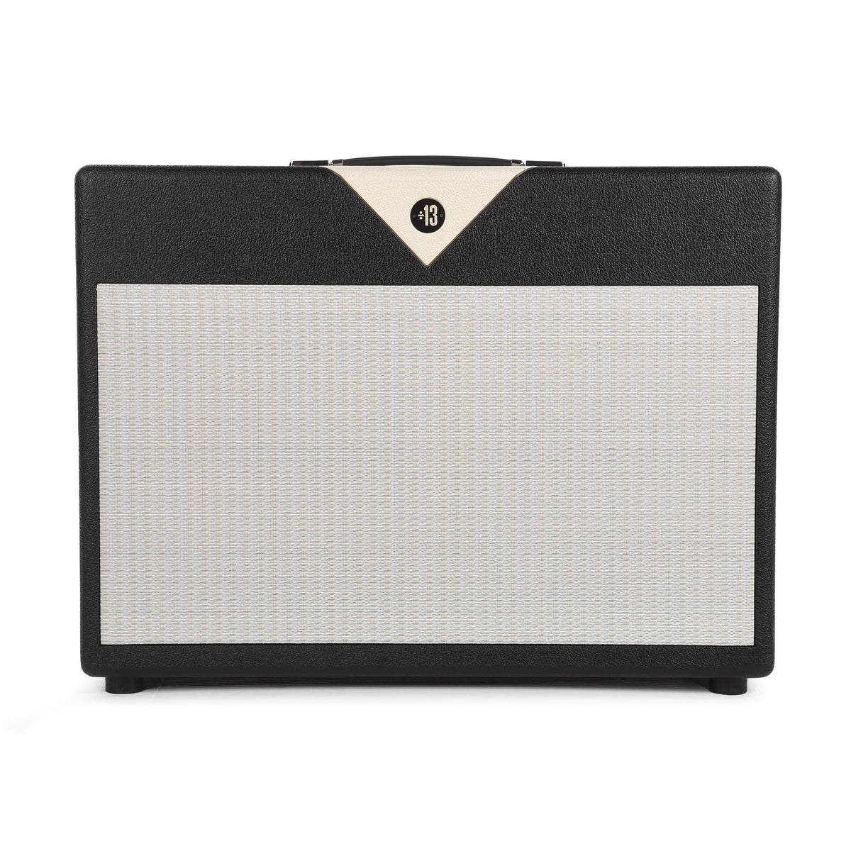 Divided by 13 2x12 Open Back Cab w/G12M Black Bronco Tolex, Cream V - MusicMarket