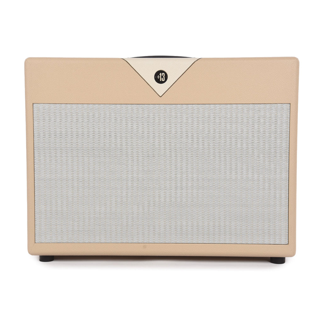 Divided by 13 2x12 Open Back Cab w/G12M Vintage Vanilla Tolex, Cream V - MusicMarket