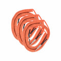 Divine Noise Curly Cable Orange 30' Straight/Straight 3 Pack Bundle - MusicMarket