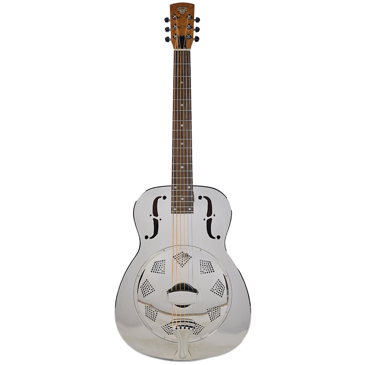 Dobro Hound Dog M-14 Metal Body Round Neck Nickel NH - View 4 | MusicMarket