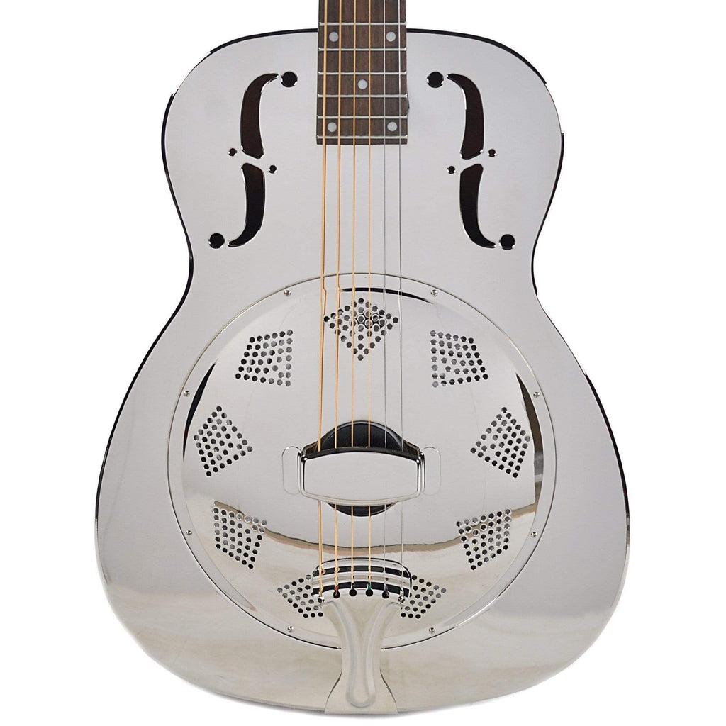 Dobro Hound Dog M-14 Metal Body Round Neck Nickel NH - MusicMarket