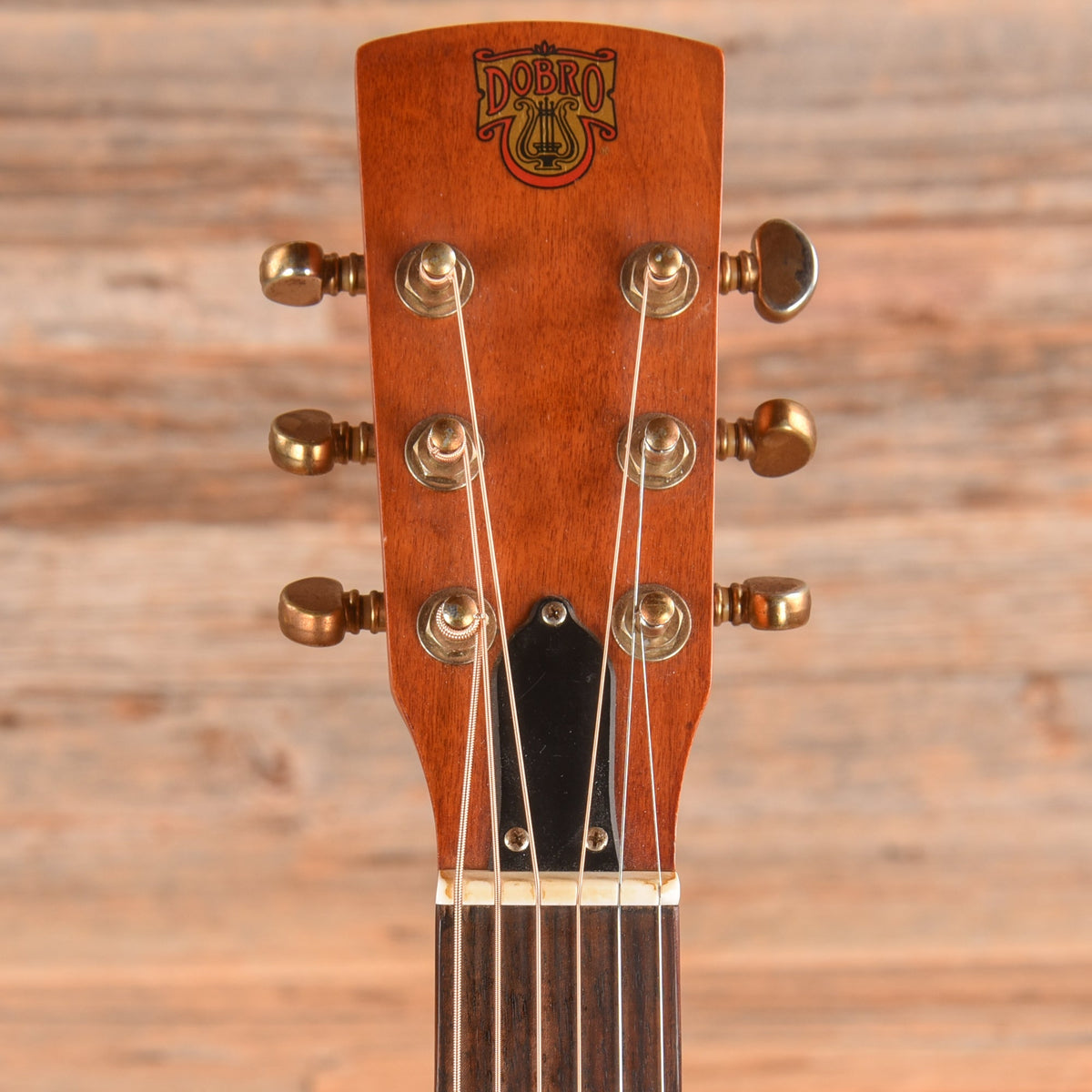 Dobro Hound Dog Round Neck Brown - View 6 | MusicMarket