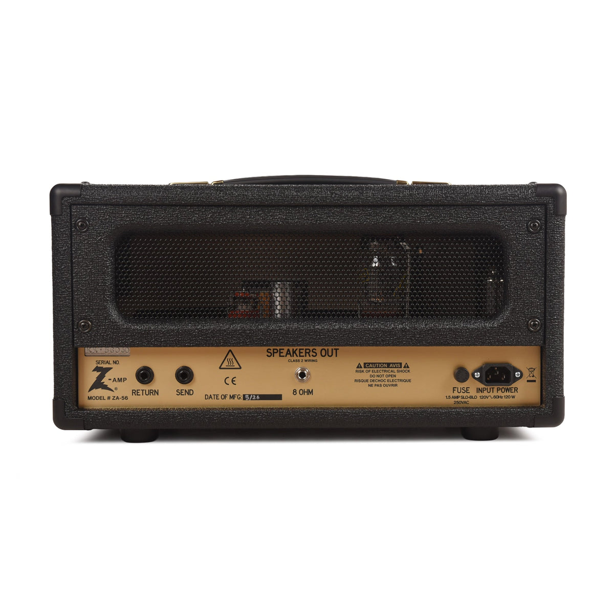 Dr. Z Route 66 Jr. 12w Head Black w/ Gold Z and Handle - View 3 | MusicMarket