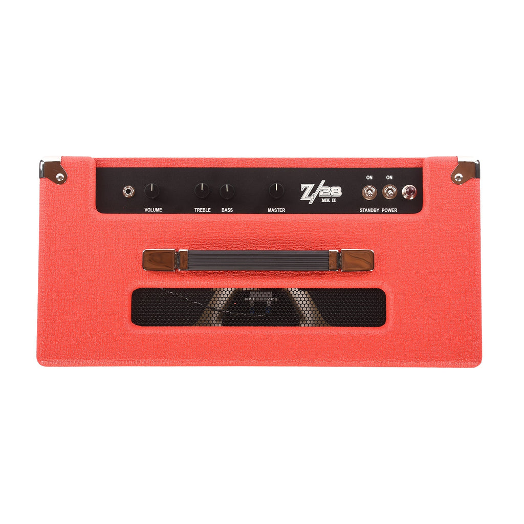 Dr. Z Z-28 MKII 1x12 Guitar Amp Combo Red w/ Blackout Grill & Creamback - View 4 | MusicMarket