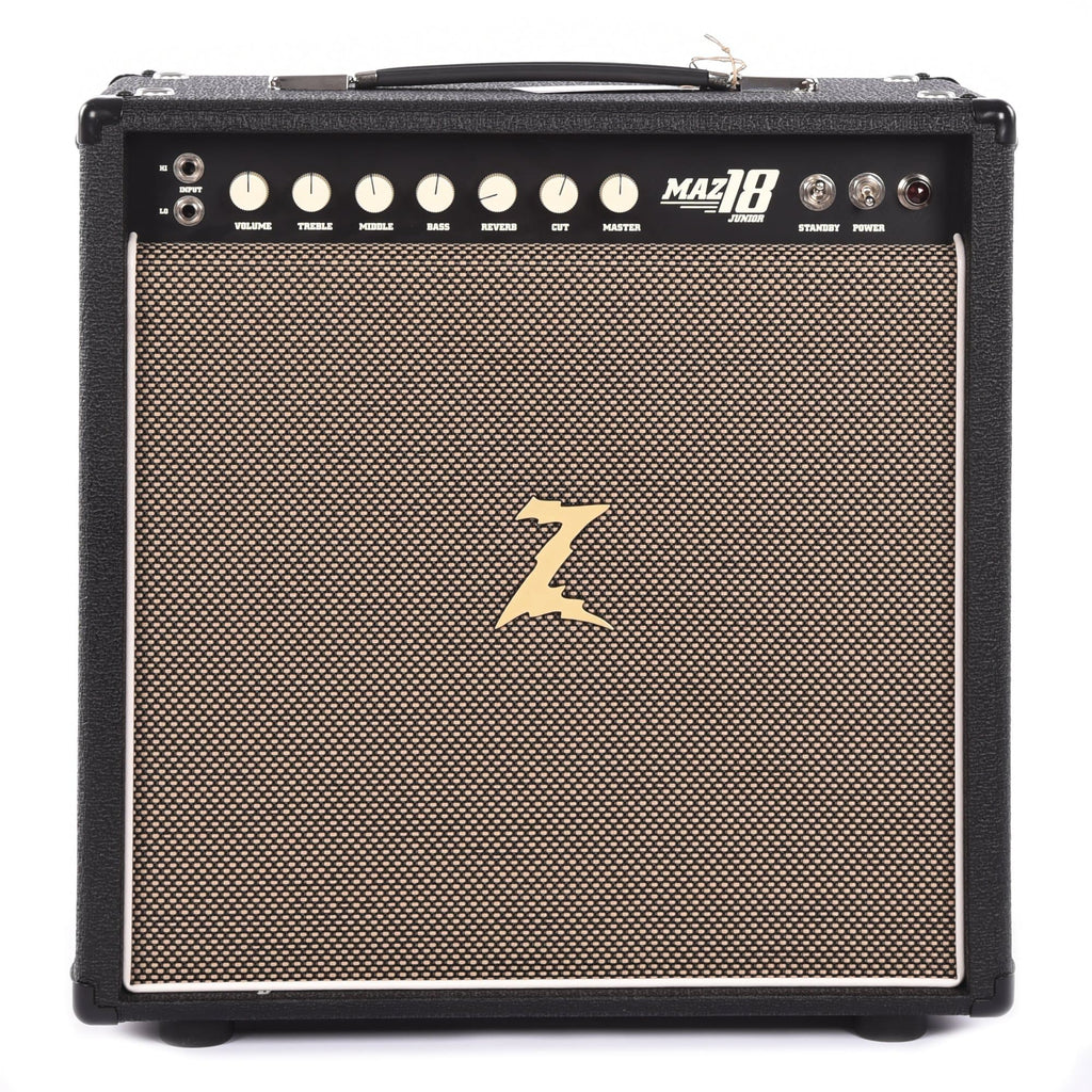 Dr. Z MAZ 18 Jr. MK.II Studio 1x12 Combo Black w/Tan Grill - MusicMarket